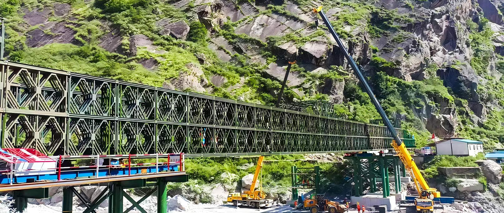 Jilong Port Lifeline híd Nepálban